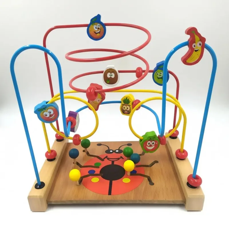 Brinquedo Educativo Aramado Montanha Russa Joaninha