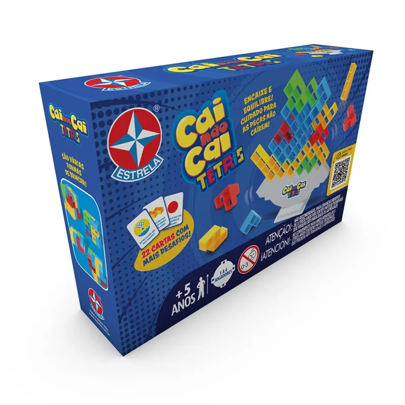 Jogo Cai Não Cai Tetris, Brinquedos Estrela
