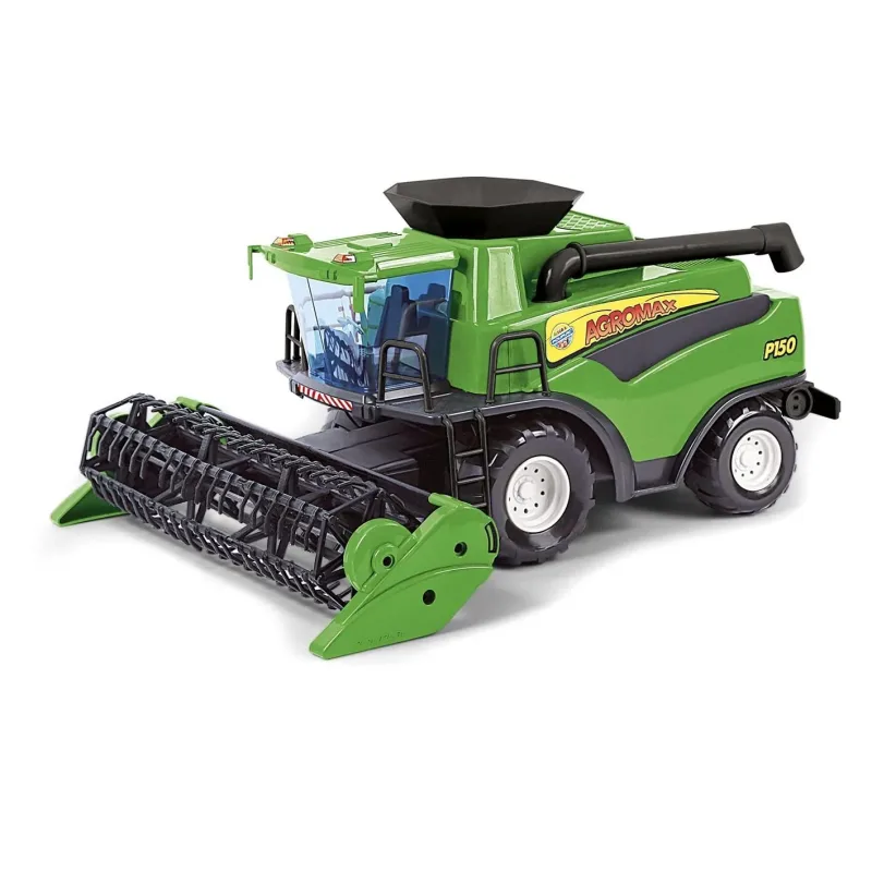 Brinquedo Infantil Colheitadeira Fazendeiro – Poliplac – Verde