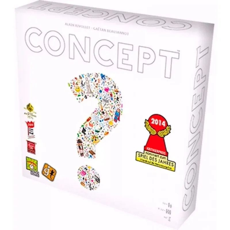 Asmodee Galápagos Concept, 4 a 12 Jogadores, Idade +10