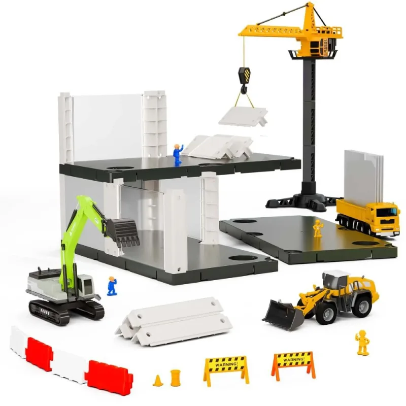 Kit Construcao Modular Infantil – Blocos de Encaixe Educativo STEM, Brinquedo Criativo Menino 5-10 Anos, Presente Escola