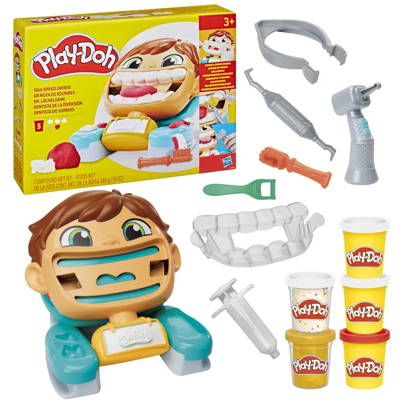 CONJUNTO PLAY DOH DENTISTA DO SORRISO