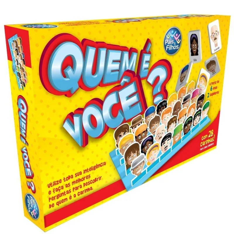 Pais&Filhos 2810 Jogo ” Quem é você?” a partir de 6 anos
