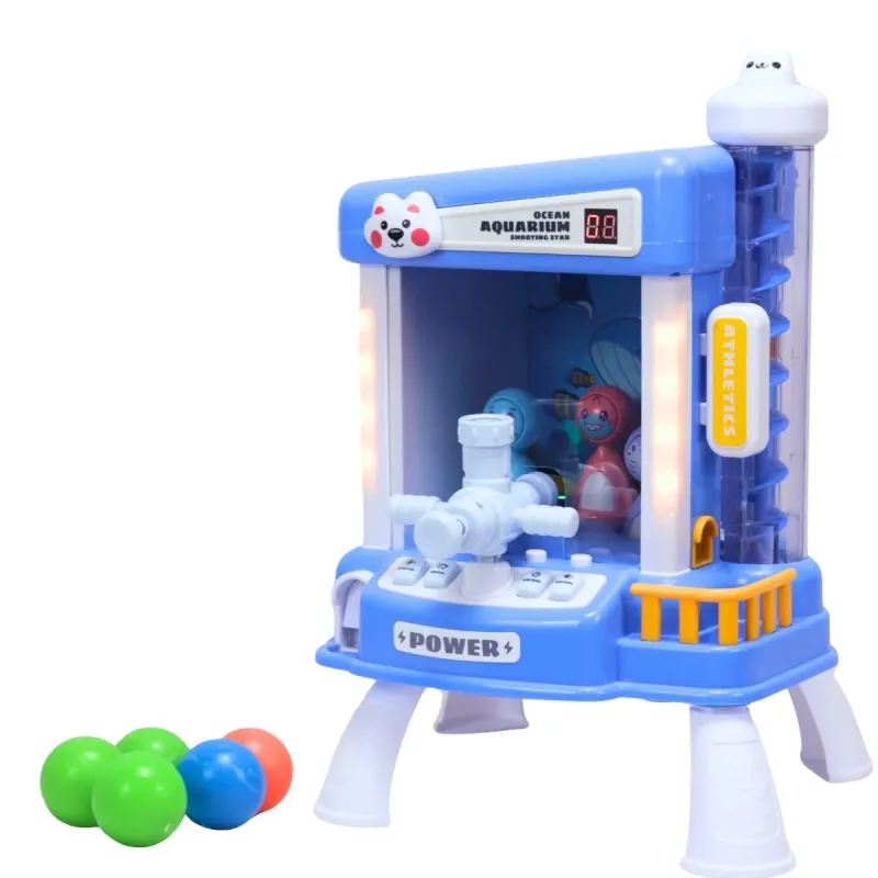 Jogo 3 em 1 Maquina Acerte o alvo Azul – Castela