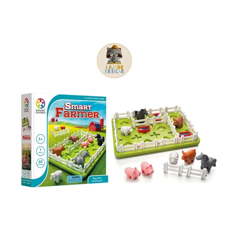 Smart Games Jogo Educativo Smart Farmer Fazendeiro Inteligente