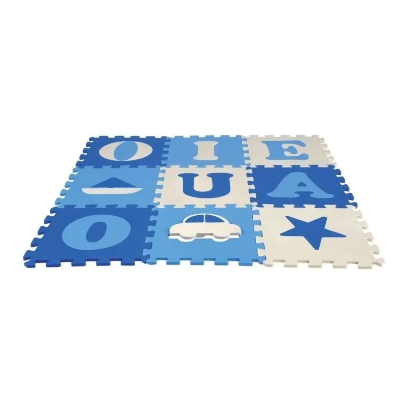 Tapete Infantil Menino Azul – 18 Placas, Abra Cadabra